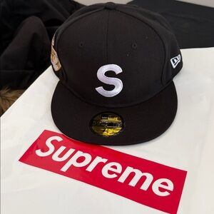 Supreme Jesus Piece S Logo New Era 'Black'